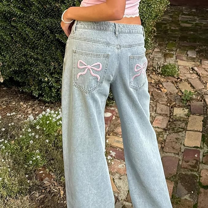 Hope | Cute Bow Jeans