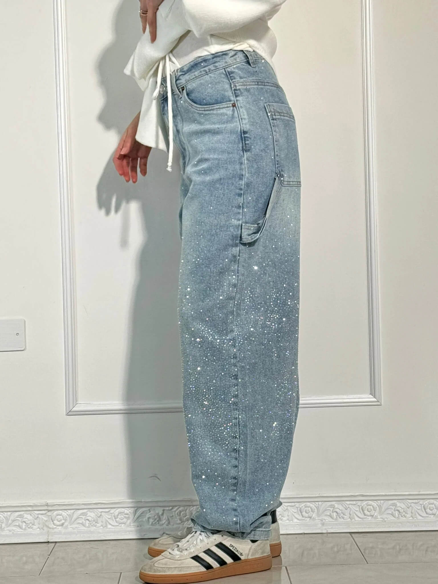Ballon | Glitter Denim Jeans