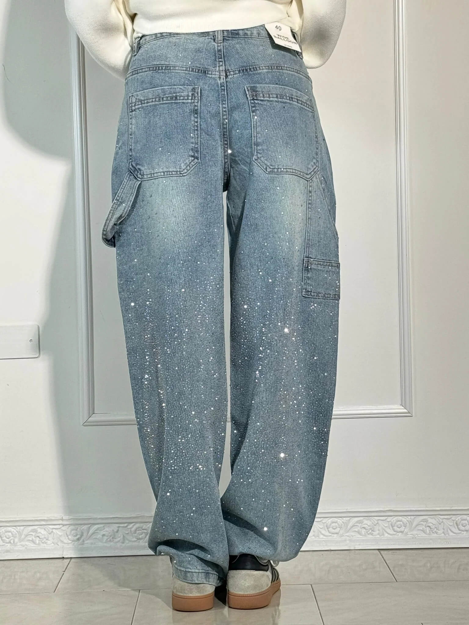 Ballon | Glitter Denim Jeans