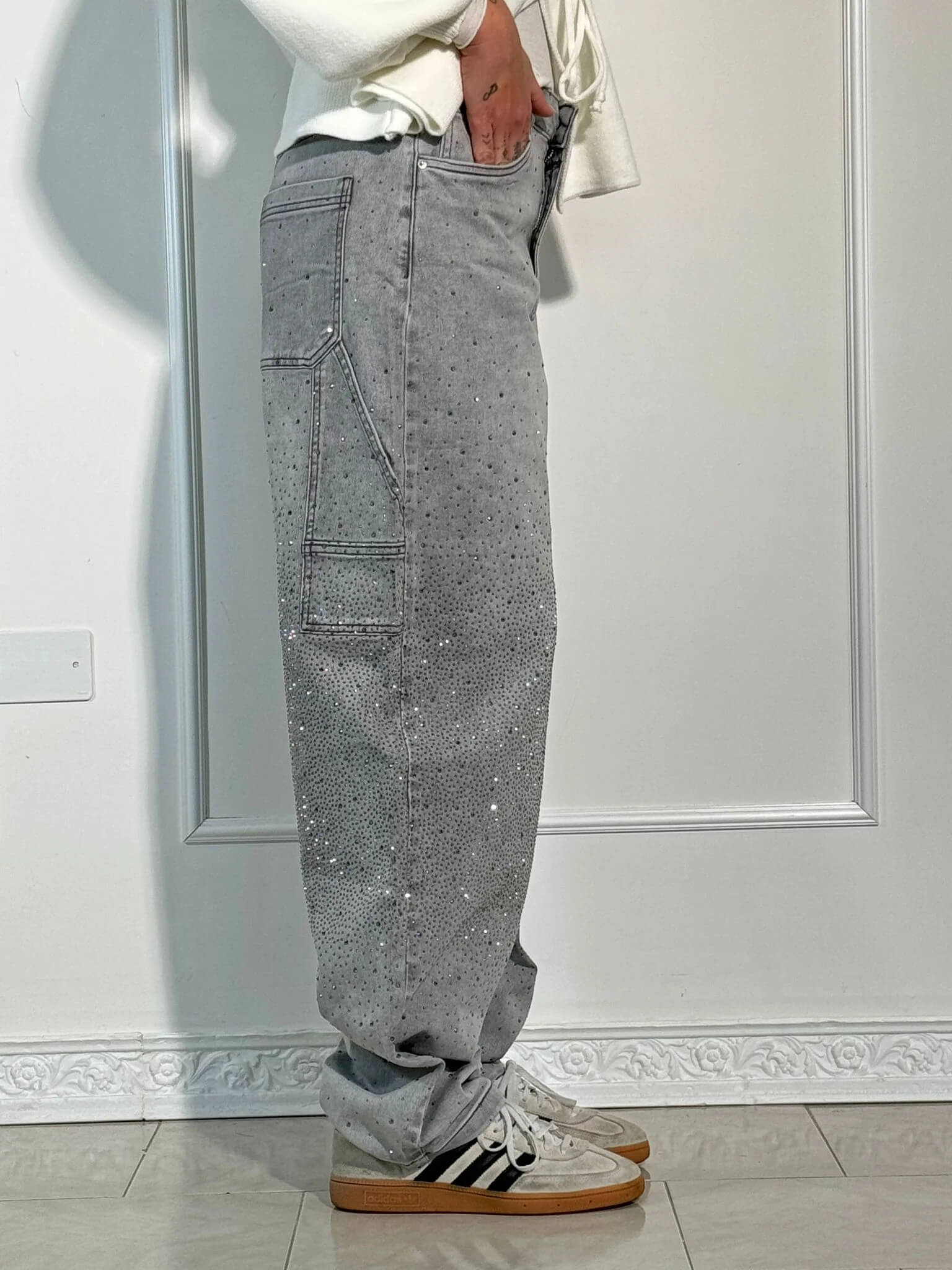Ballon | Glitter Denim Jeans