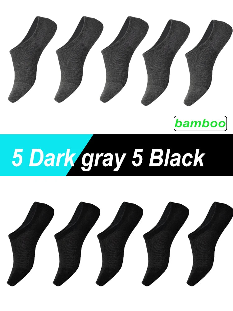 Invisible Bamboo Socks – Stay-Put Fit