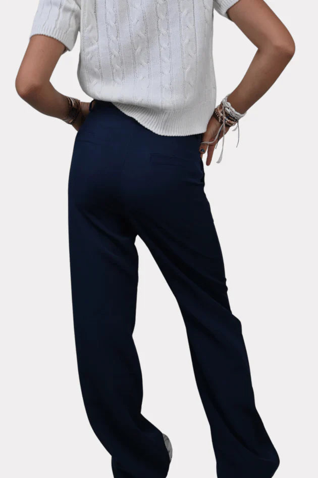 Straight leg pantalon