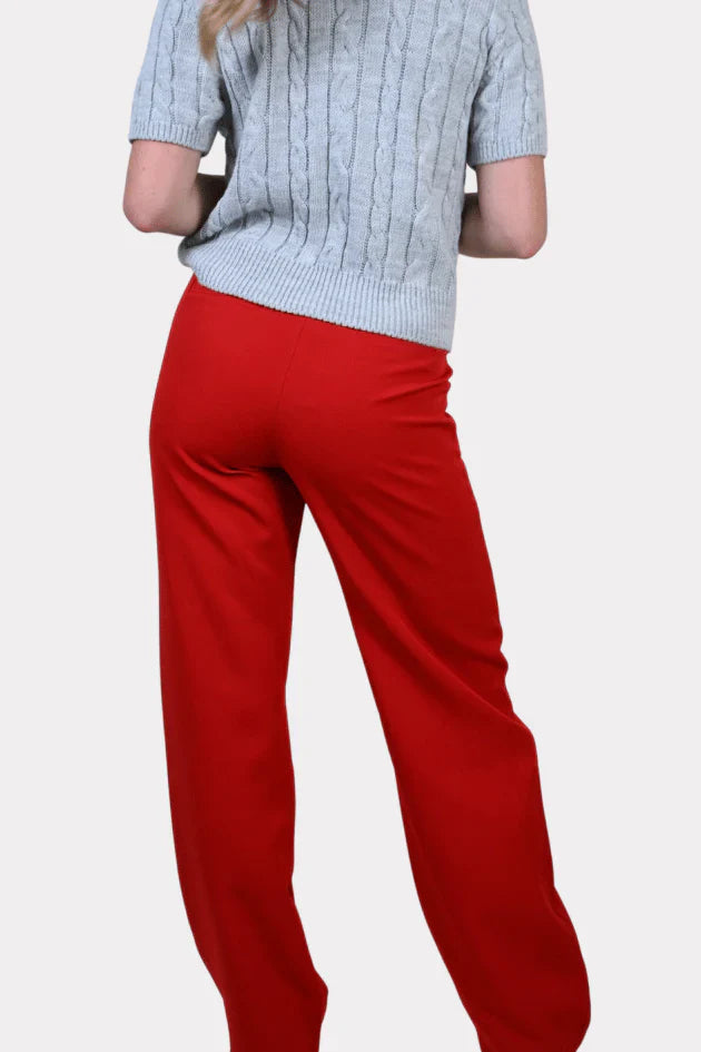 Straight leg pantalon