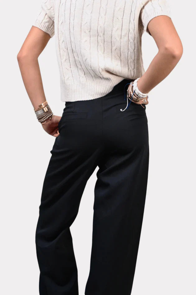 Straight leg pantalon