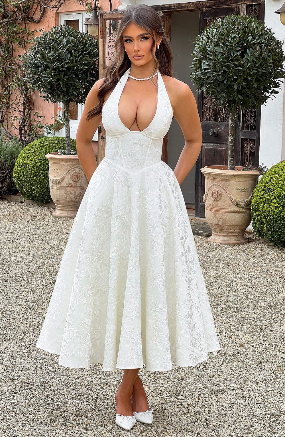Esmeralda | Halter Sleeveless Dress