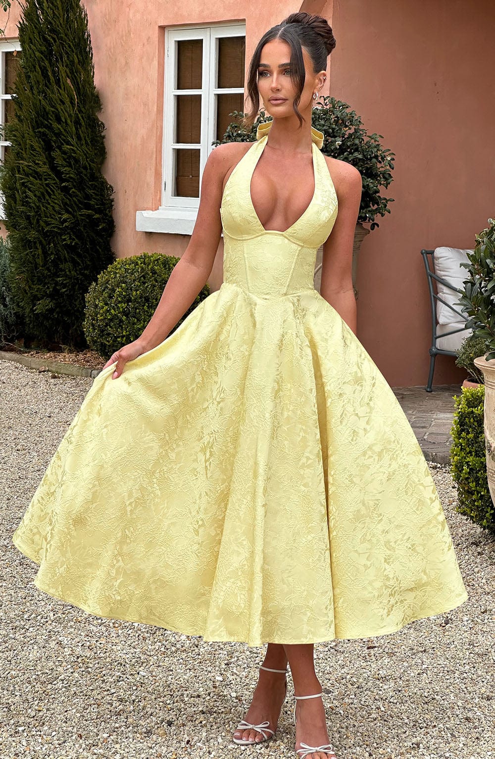 Esmeralda | Halter Sleeveless Dress