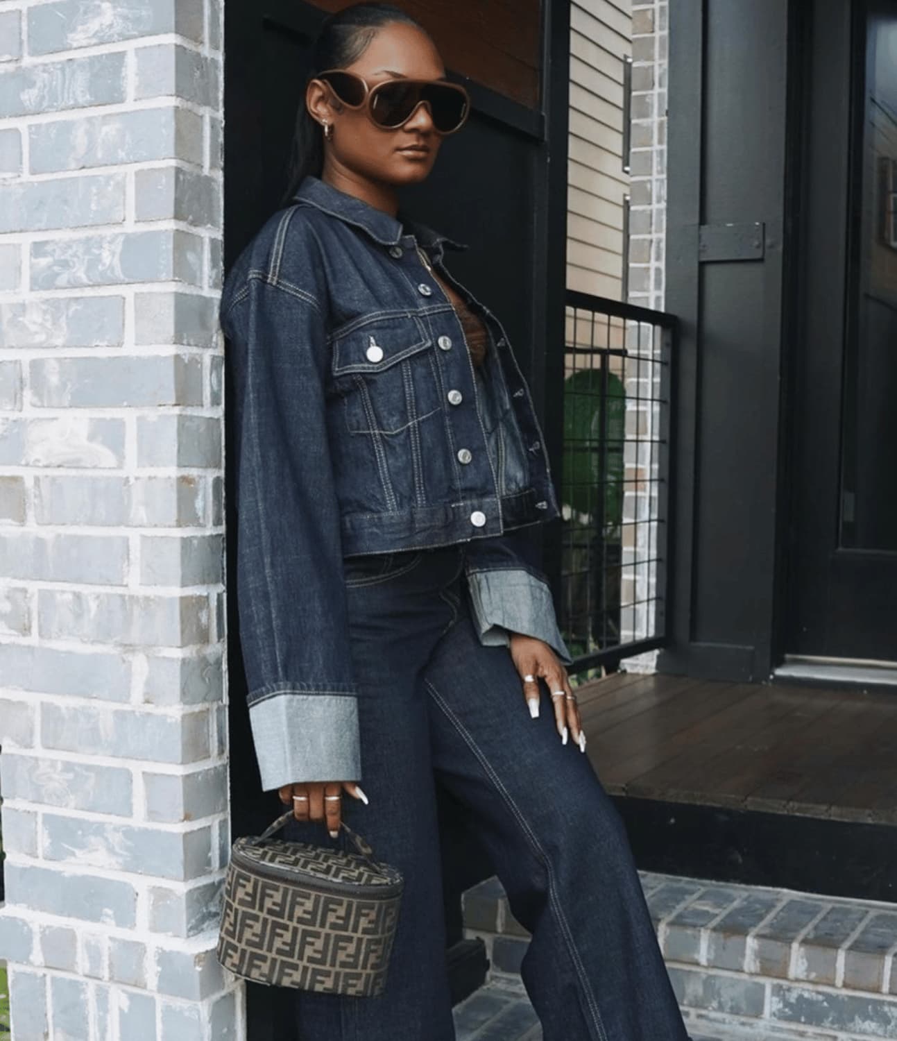 Denim-on-Denim Set