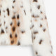 LEOPARD FAUX FUR JACKET