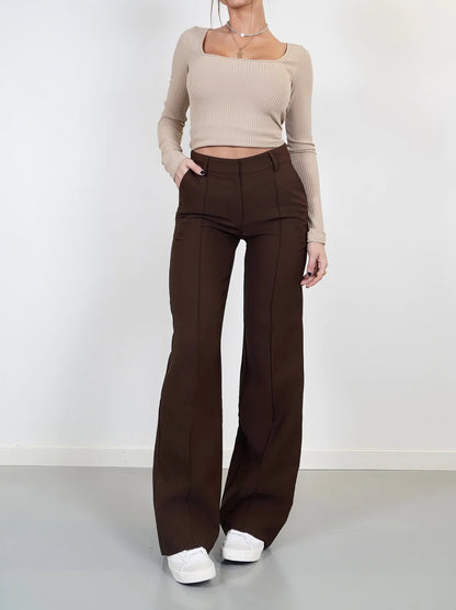 Eva | Wide trousers