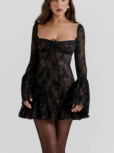 Rose Lace Dress