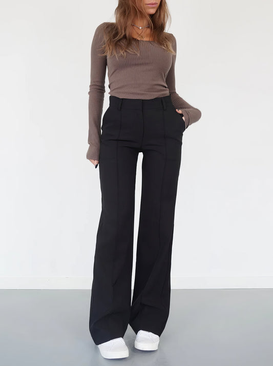 Eva | Wide trousers