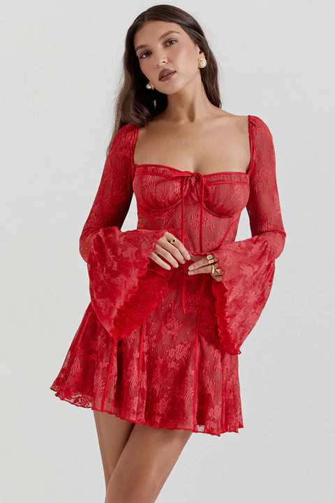 Rose Lace Dress