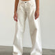 White – Crisp White Baggy Jeans