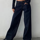 Dark Blue – Classic Dark Wide Leg Jeans