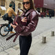 LINA | STYLISH LEATHER AUTUMN JACKET