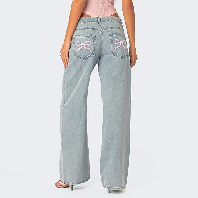 Hope | Cute Bow Jeans