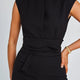 Women's Sleeveless Wide-Leg Jumpsuit