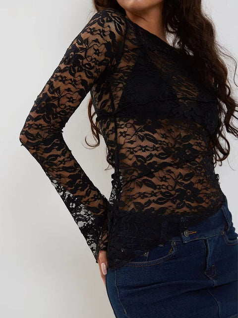 Danielle Lace Top