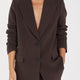 ELLE | DARK CHOCOLATE BLAZER