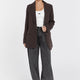 ELLE | DARK CHOCOLATE BLAZER