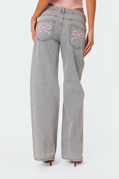 Denim Duo Deal: Combi Bow Jeans