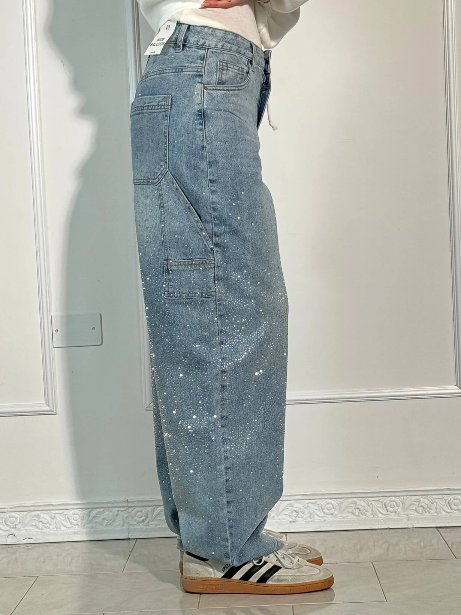 Ballon | Glitter Denim Jeans