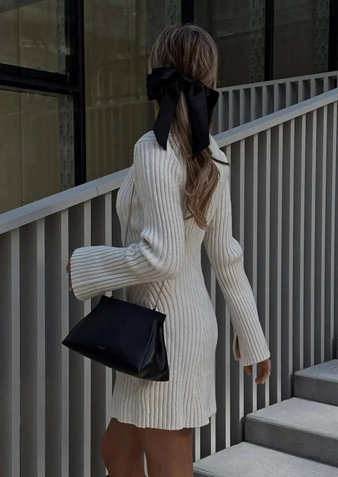 Elodie | Robe en tricot 