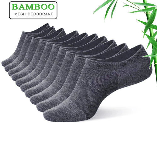 Invisible Bamboo Socks – Stay-Put Fit