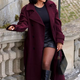 Billie Rich Burgundy Outerwear Coats