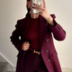 Billie Rich Burgundy Outerwear Coats