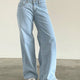 Light Blue – Light Wash Wide Leg Jeans