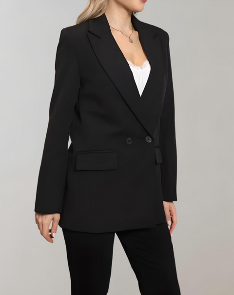 Stephanie - Blazer boutonné oversize