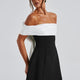 Delta Mini Dress - Black/White