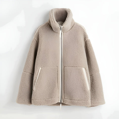 MANTEAU EN PELUCHE