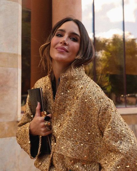 Jane | Gouden Sequin Jacket