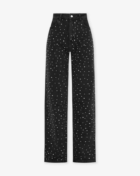 GlamLux | Denim Glitter Sparkle Jeans