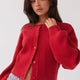 Nina - Red Cardigan