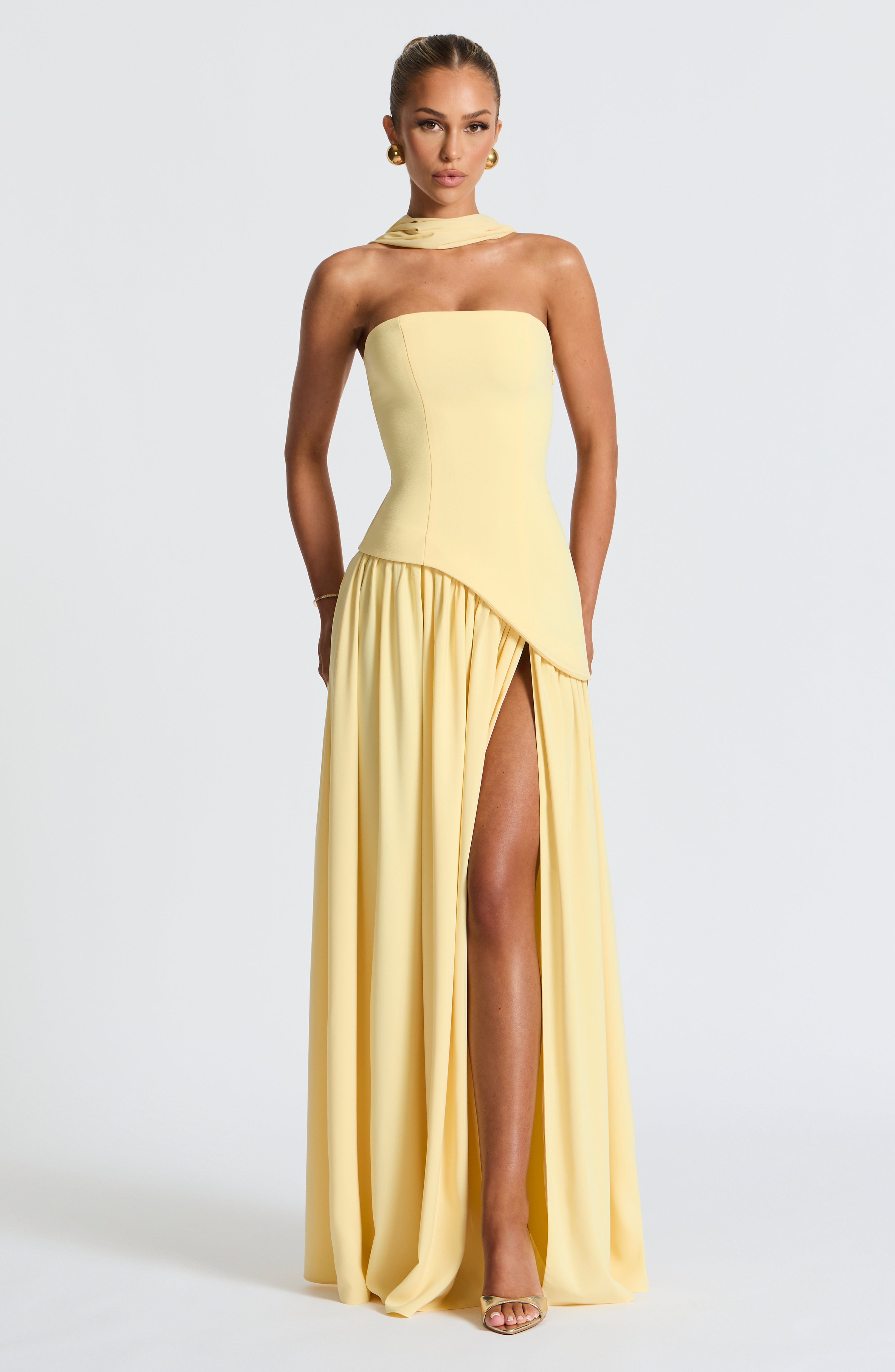 Imani – Strapless Maxi Dress